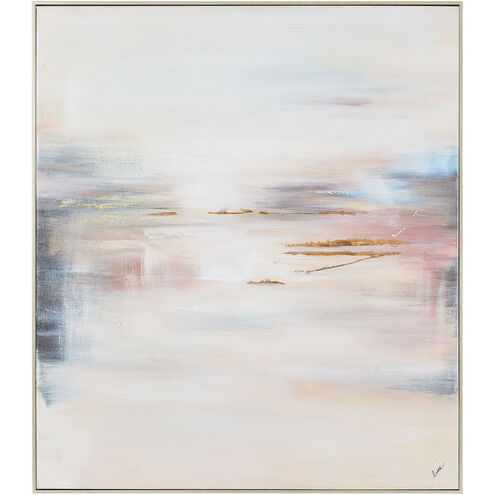 Carina Subtle Gold Leaf Canvas Art