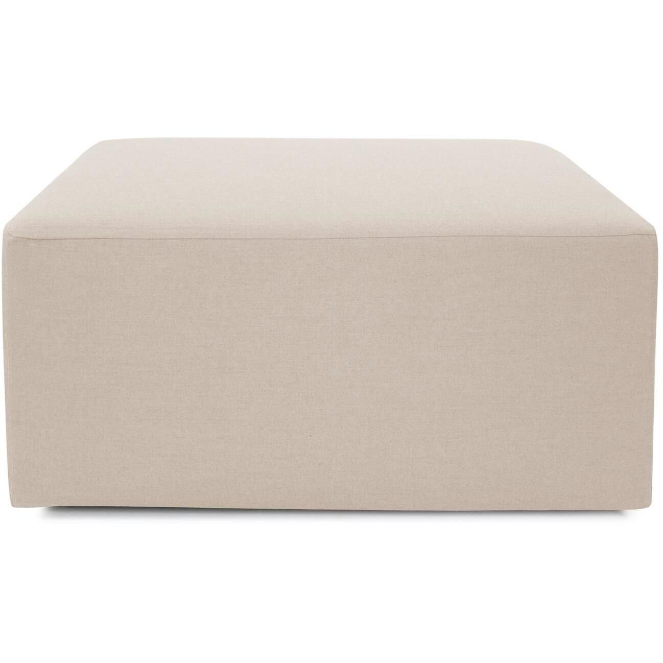 Universal 17 inch Sand Outdoor Ottoman, 36in Square, The Seascape Collection
