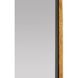 Inset 64 X 24 inch Antique Brass and Bronze Long Mirror