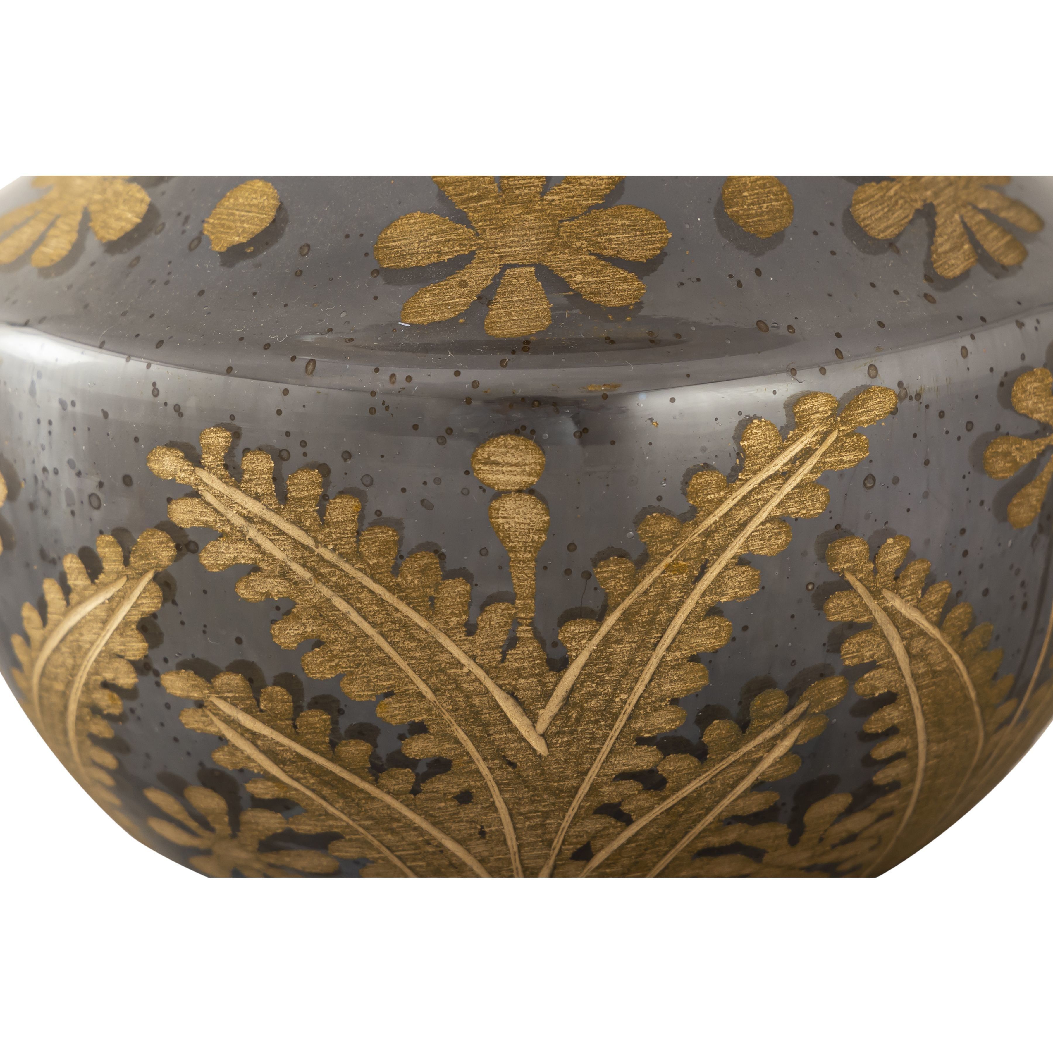 Kemal Antique Silver with Gold Bottle, Set of 3