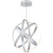 Kinetic LED 28 inch Titanium Pendant Ceiling Light in 28in.