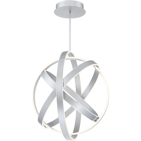 Kinetic LED 28 inch Titanium Pendant Ceiling Light in 28in.