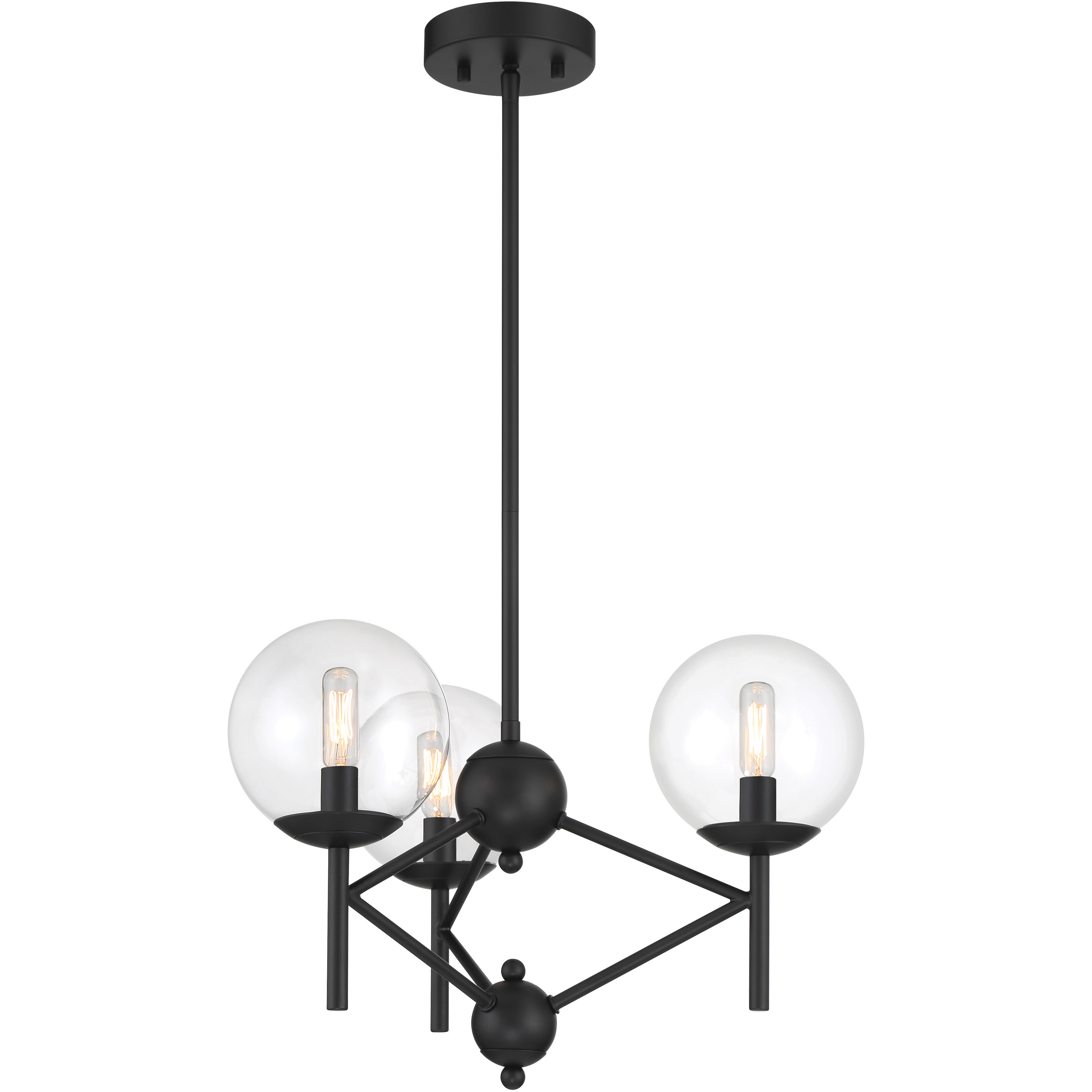 Auresa 3 Light 24 inch Coal Pendant Ceiling Light