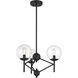 Auresa 3 Light 24 inch Coal Pendant Ceiling Light