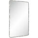 Pollonia 36 X 24 inch Polished Nickel Wall Mirror