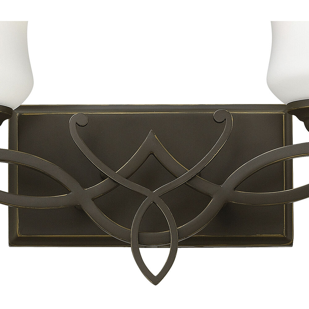 Brooke 2 Light 16.5 inch Olde Bronze Vanity Light Wall Light