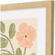 Florals Collection Green Framed Art
