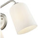 Laphia 3 Light 22 inch Brushed Nickel Vanity Light Wall Light