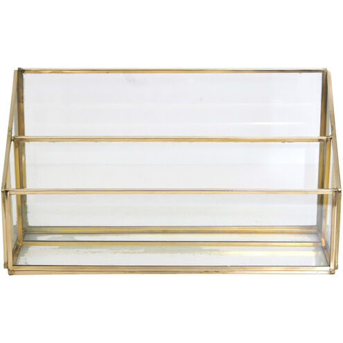 Mavis Antique Gold Letter Stand