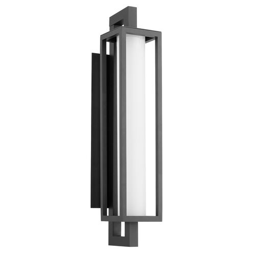 Parlor 1 Light 28 inch Textured Black Outdoor Wall Lantern