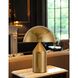 Travis 13.75 inch 60 watt Aged Brass Table Lamp Portable Light