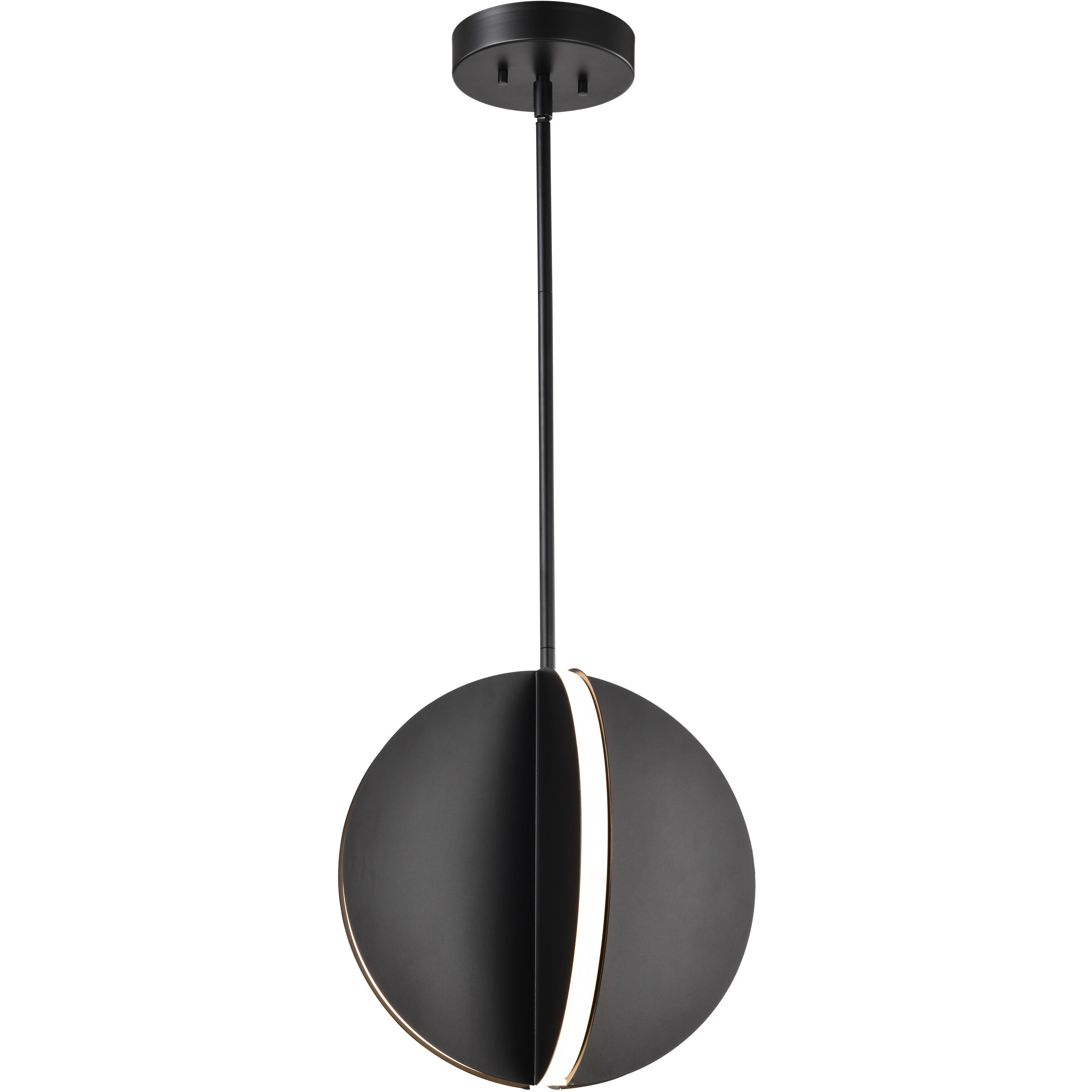 Blaine LED 12.88 inch Matte Black Pendant Ceiling Light