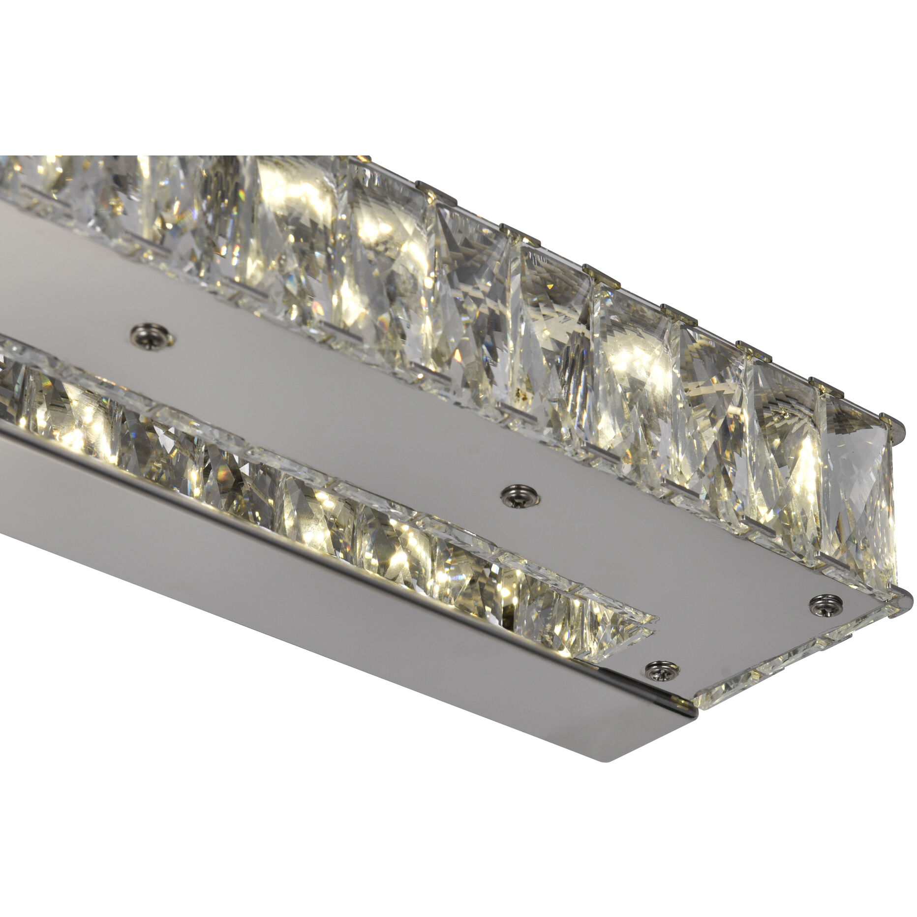 Milan LED 32 inch Chrome Vanity Light Wall Light