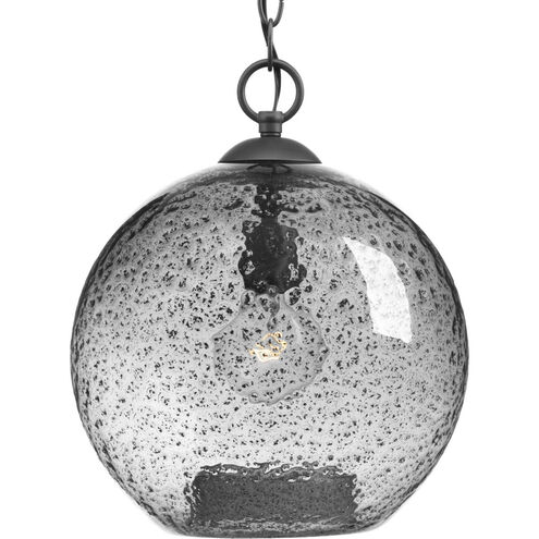 Malbec 1 Light Graphite Pendant Ceiling Light, Design Series