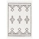Alhambra 84 X 63 inch Cream Rug in 5 x 8, Rectangle