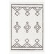 Alhambra 84 X 63 inch Cream Rug in 5 x 8, Rectangle