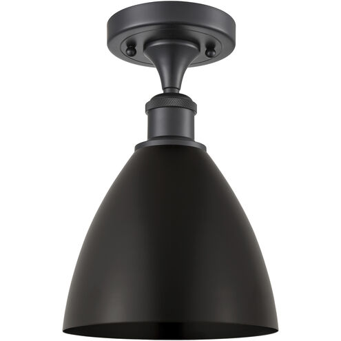 Ballston Dome LED 7.5 inch Matte Black Semi-Flush Mount Ceiling Light
