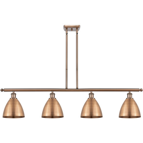 Ballston Dome LED 48 inch Antique Copper Island Light Ceiling Light