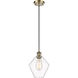 Ballston Cindyrella 1 Light 8 inch Antique Brass Mini Pendant Ceiling Light