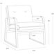 Sterling Missouri Mahogany Leather Lounge Chair