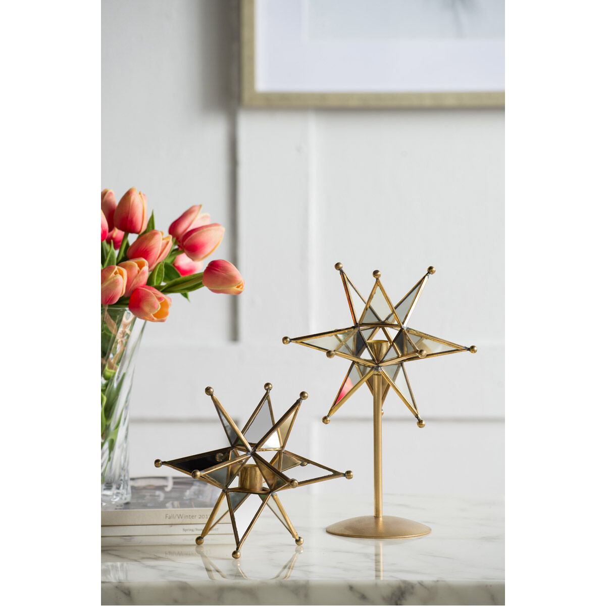 Star 7.1 X 7.1 inch Candleholder
