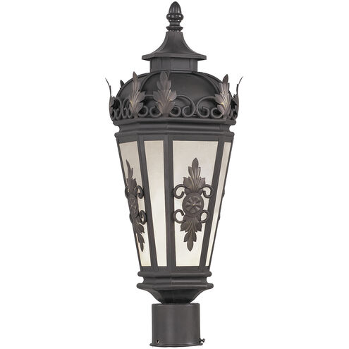 Berkshire 1 Light 22 inch Bronze Outdoor Post Top Lantern