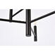 Carmella 6 Light 22 inch Black Pendant Ceiling Light