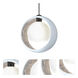 Pogo 1 Light Black Cord Pendant Ceiling Light