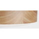 Richard June Aurelle 2 Light 13 inch Natural Honey Flush Mount Ceiling Light in LED