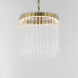 Jolie LED 11.00 inch Natural Aged Brass Single Pendant Ceiling Light