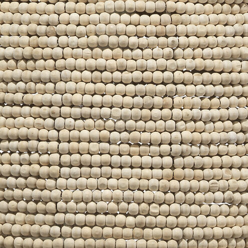 High 1 Light 22 inch Natural Pendant Ceiling Light