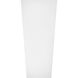 Coastal Elements Cruz LED 17 inch Textured White Outdoor Wall Mount Lantern