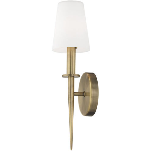 Witten 1 Light 4 inch Antique Brass ADA ADA Wall Sconce Wall Light