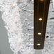 Blossom LED Burnished Bronze Linear Pendant Ceiling Light in 2700K LED