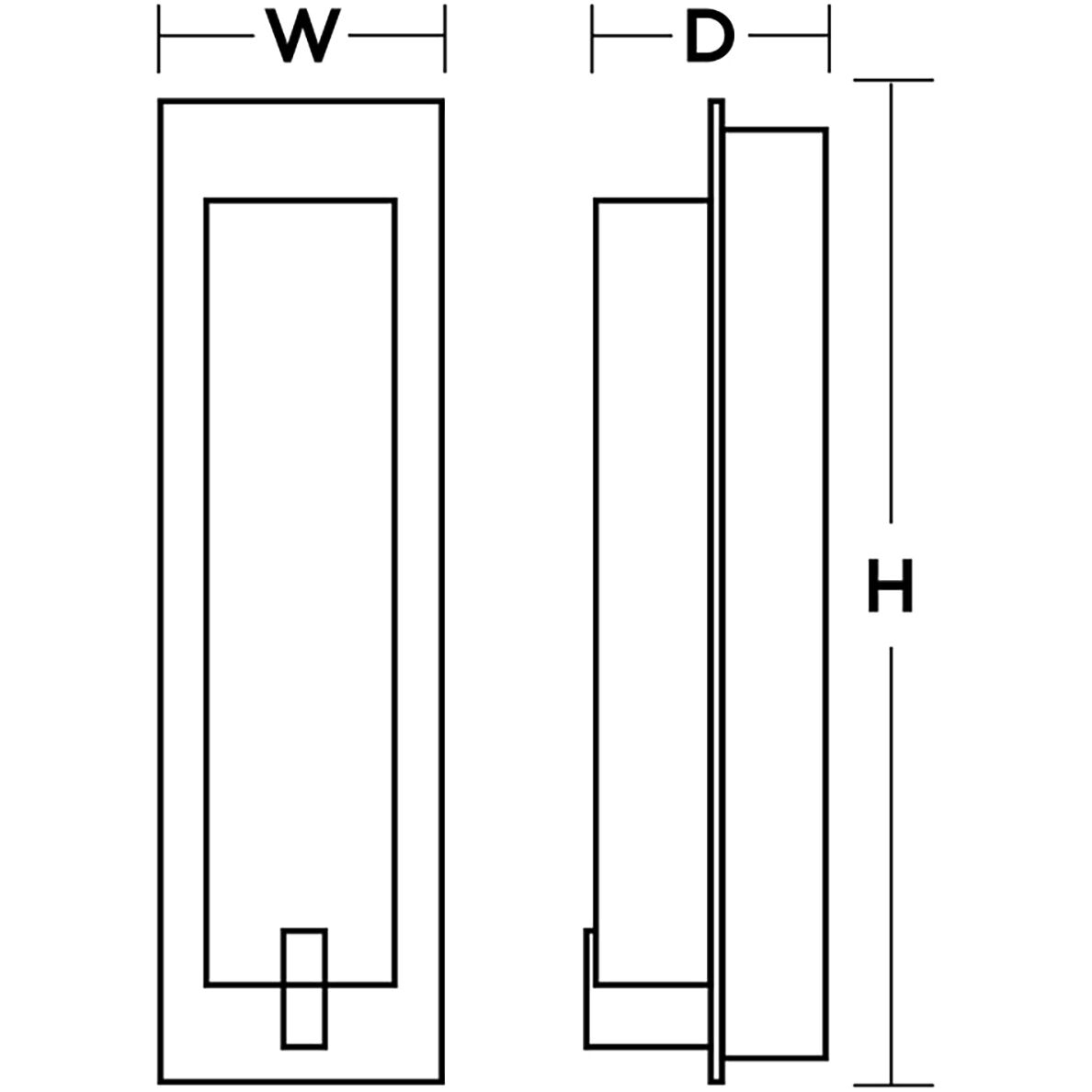 Sinclair LED 4 inch Satin Nickel Wall Sconce Wall Light in 10 in