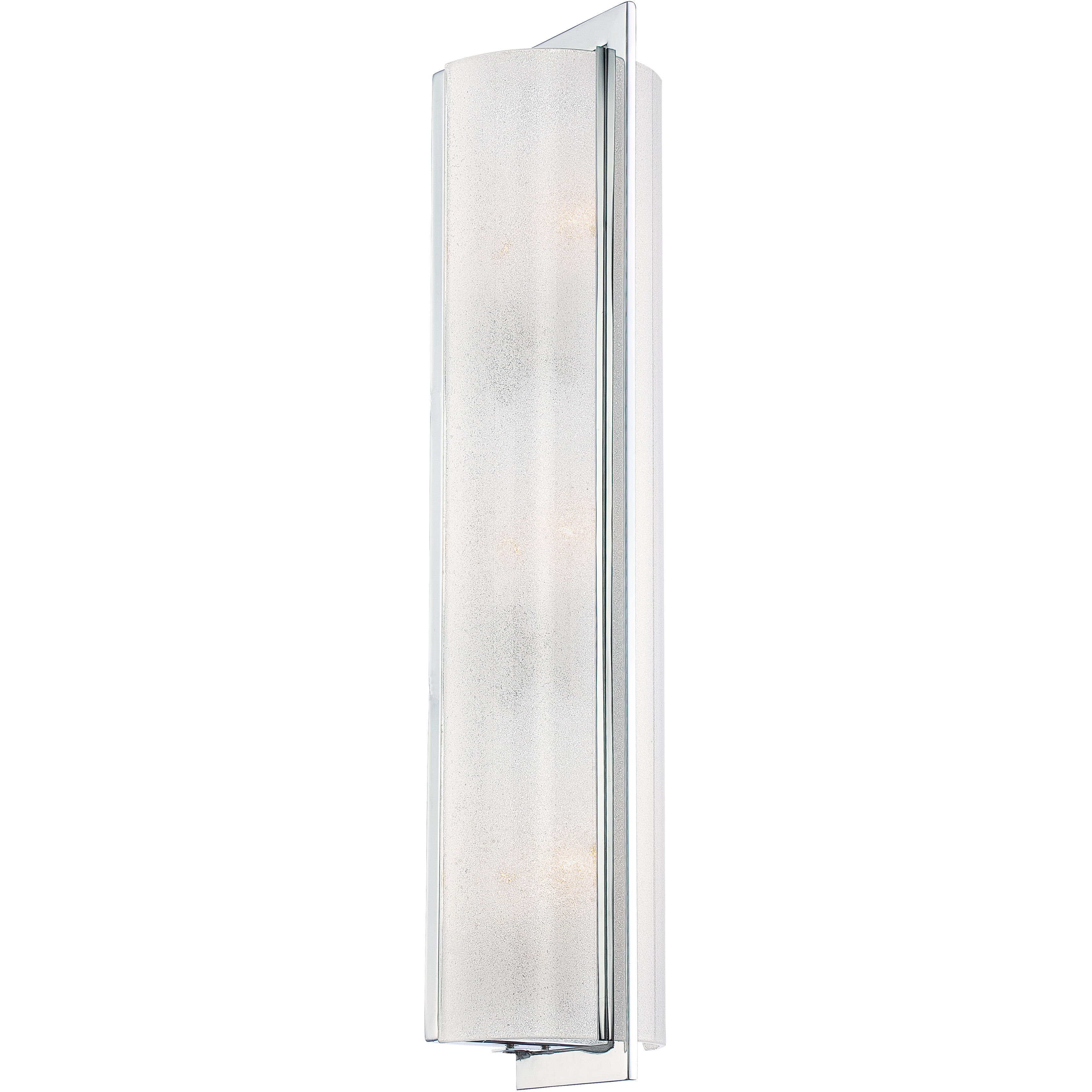 Clarte 3 Light 5 inch Chrome ADA Wall Sconce Wall Light