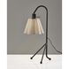 Kendra 25 inch 40.00 watt Black Table Lamp Portable Light