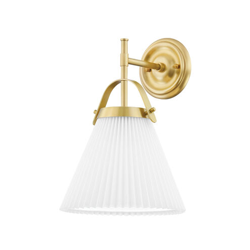 Aldridge 1 Light 9.25 inch Aged Brass Wall Sconce Wall Light