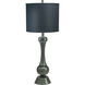 Ellie 29 inch 150.00 watt Gun Metal Table Lamp Portable Light