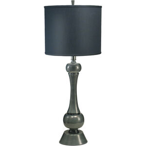 Ellie 29 inch 150.00 watt Gun Metal Table Lamp Portable Light