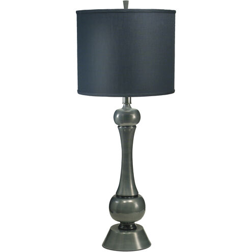 Ellie 29 inch 150.00 watt Gun Metal Table Lamp Portable Light