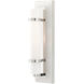 Bruneau 1 Light 5 inch Polished Nickel Wall Sconce Wall Light