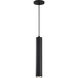 Century LED 2.56 inch Matte Black and Brushed Nickel Pendant Ceiling Light