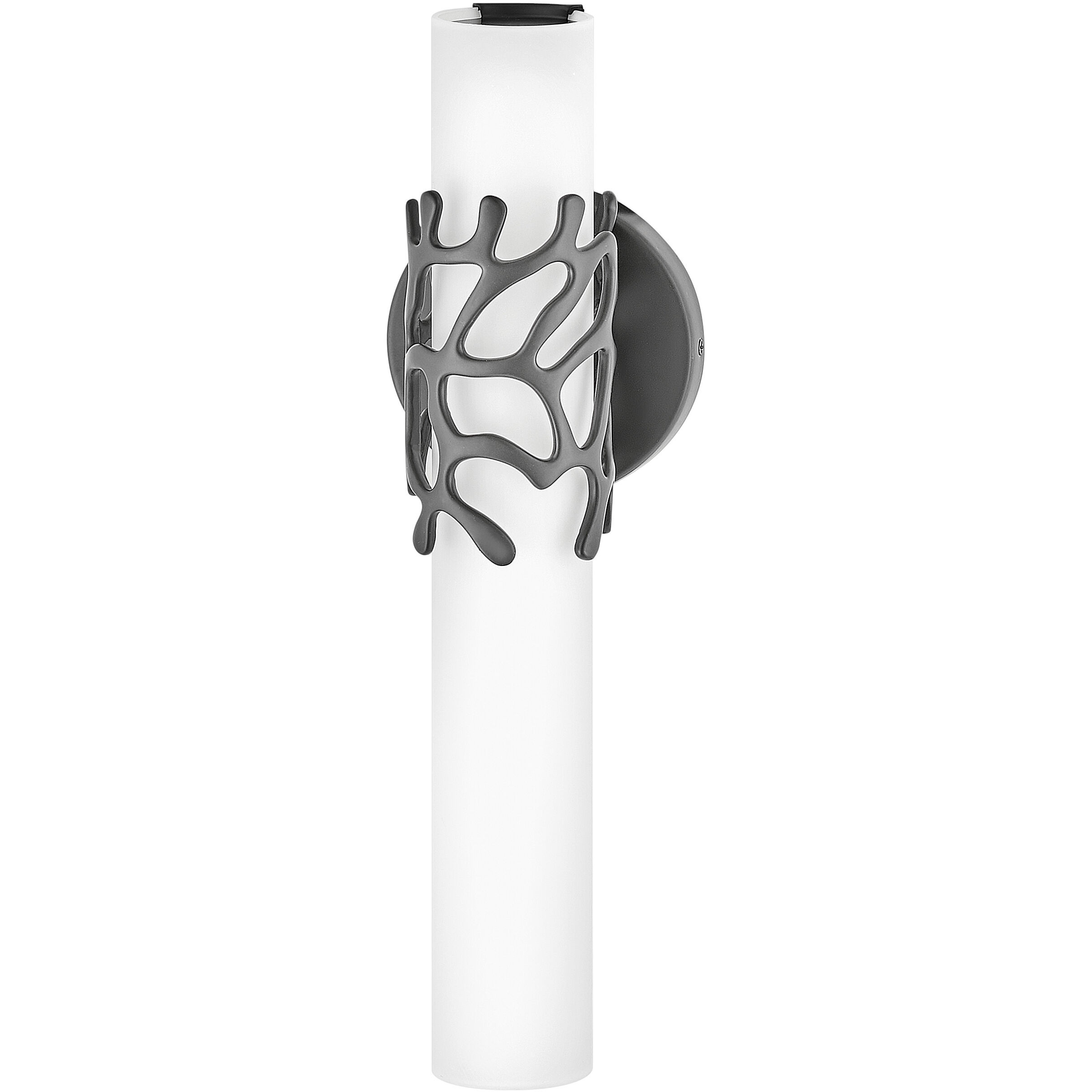 Lyra LED 5 inch Black Bath Light Wall Light