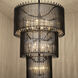 Park Row 18 Light 32 inch Matte Black and French Gold Chandelier Ceiling Light