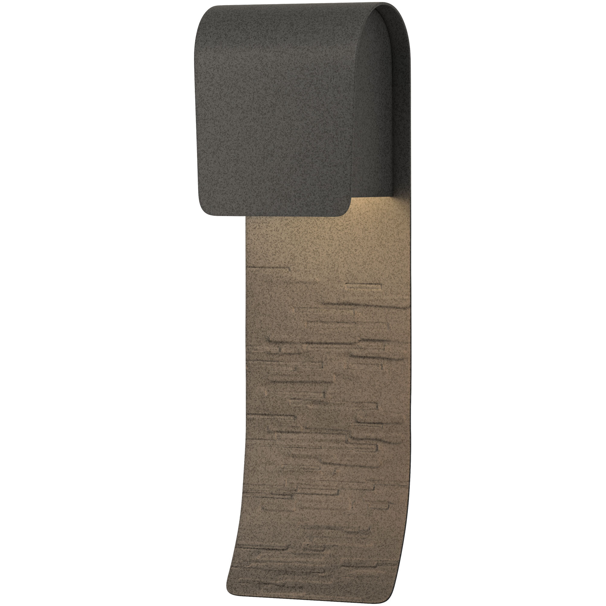 Element 1 Light 19 inch Natural Iron Outdoor Sconce, Small