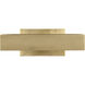 Sean Lavin Bau 11.4 watt 8 inch Natural Brass Picture Light Wall Light