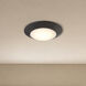 Stella 120V LED 9.37 inch Matte Black Disc Light