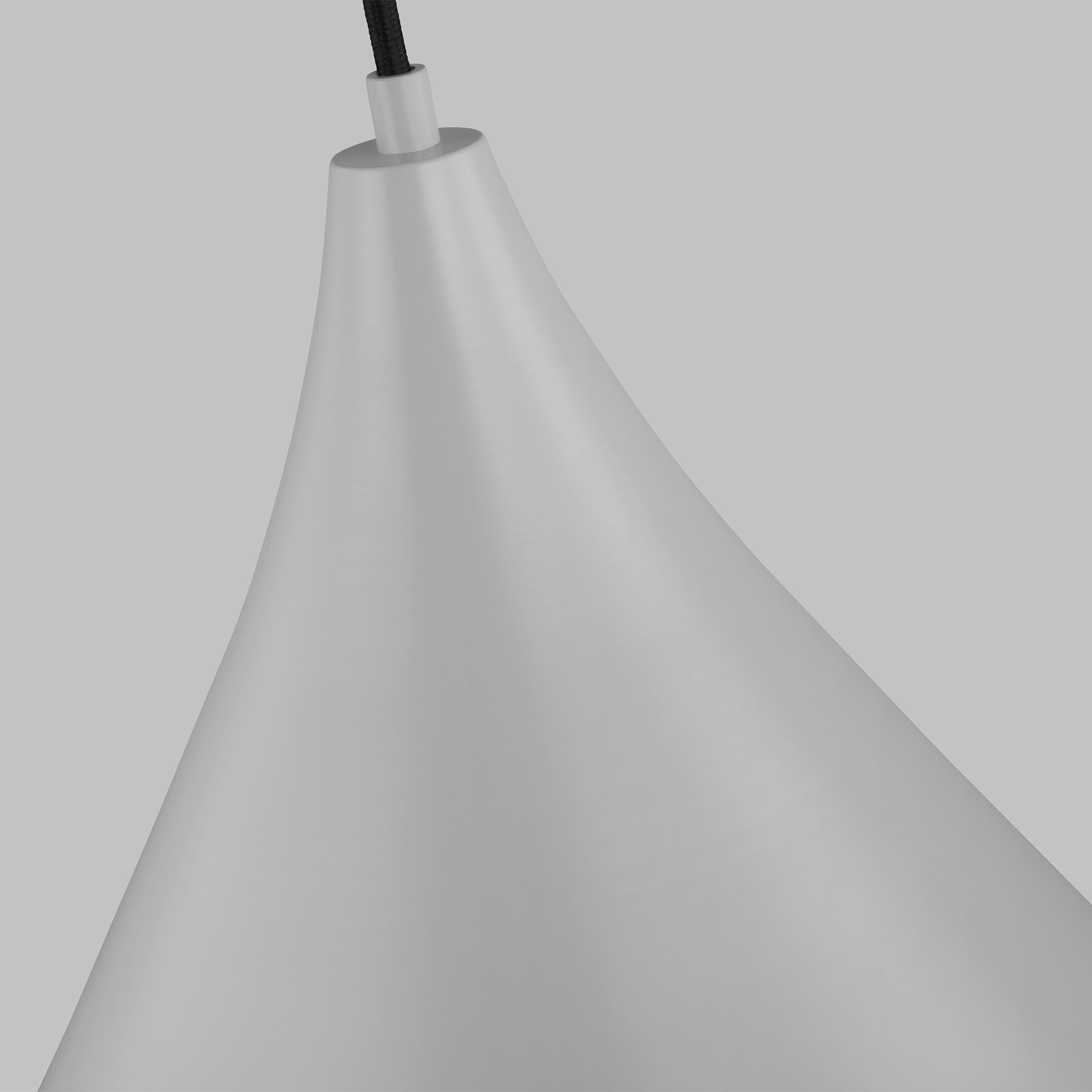 Oden 1 Light 14 inch Matte Grey Pendant Ceiling Light