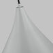 Oden 1 Light 14 inch Matte Grey Pendant Ceiling Light
